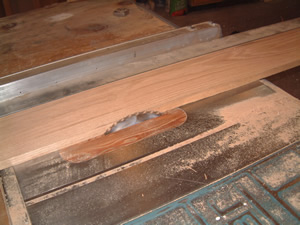 Truing up rough lumber