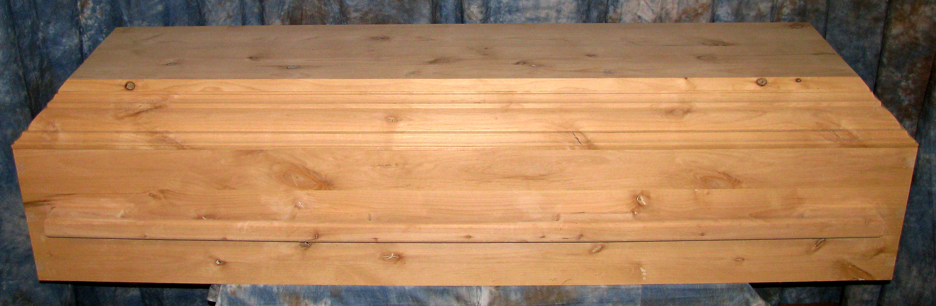 Old Wood Coffin