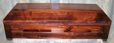 custom halloween casket