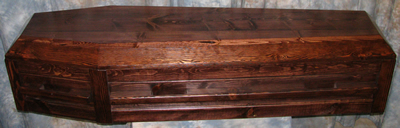 Life Size Halloween Coffin