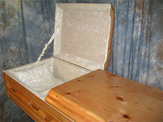 oversized casket