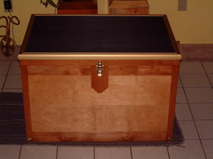 Custom Wood Tack Trunk