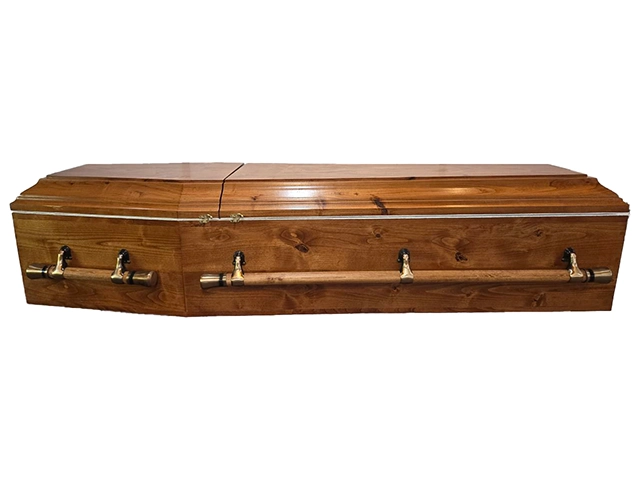 Old World Coffin by Caskets by Design