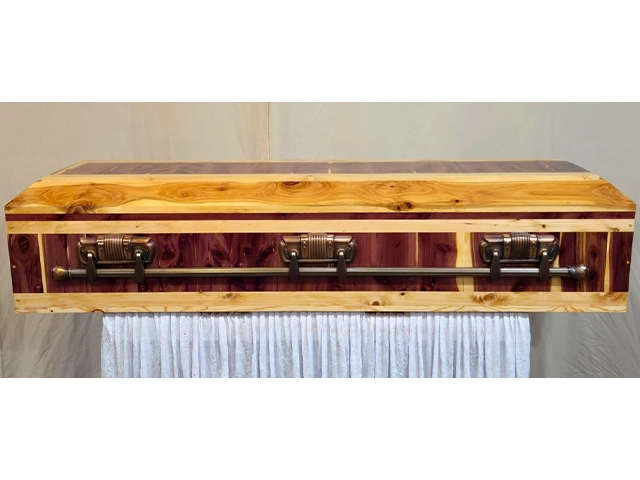 Custom Cedar Caskets - Caskets by Design