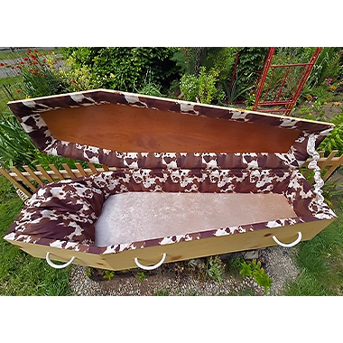 Old West Coffin by CBD