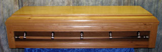Custom Oak Maple Caskets