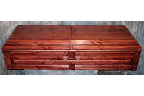Premier Pine Casket - Our beautiful premier pine caskets are made to stand out in terms of looks, quality and pricing. There are no other casket makers on the internet who offer the high value of ours at anywhere near the same price.